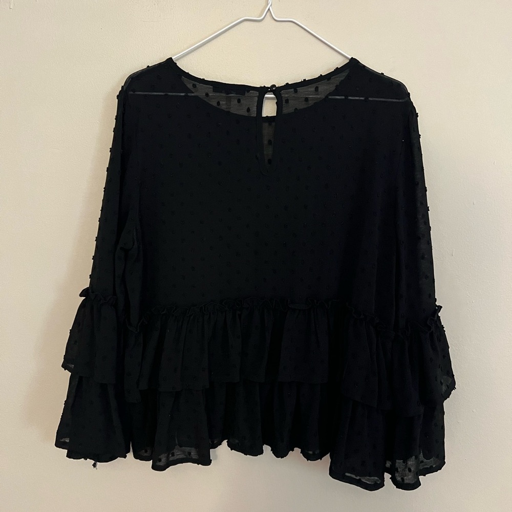 Soprano Size Large Ruffle Shirt - Picture 3 of 4